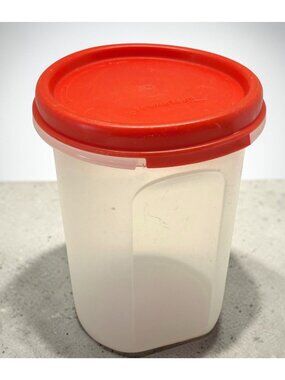 Tupperware Food Storage Container 1606 and 1607 Modular Mate 15oz with Lid